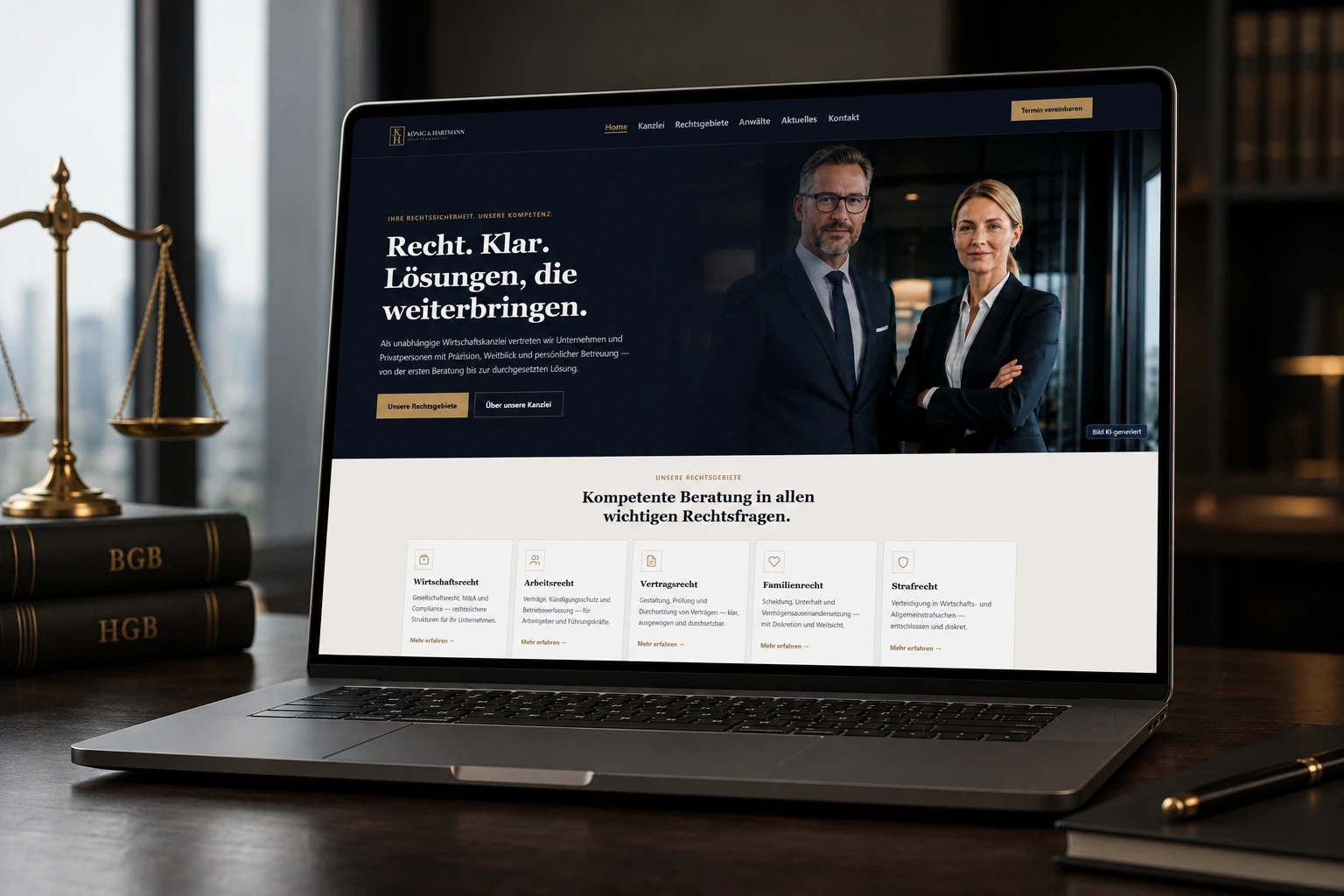 Vorschau König & Hartmann Rechtsanwälte — Kanzlei